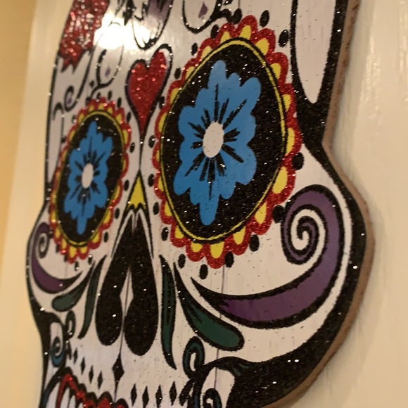 Sugar skull day of dead/Dia de Los Muertos decor Halloween - Picture 13 of 16